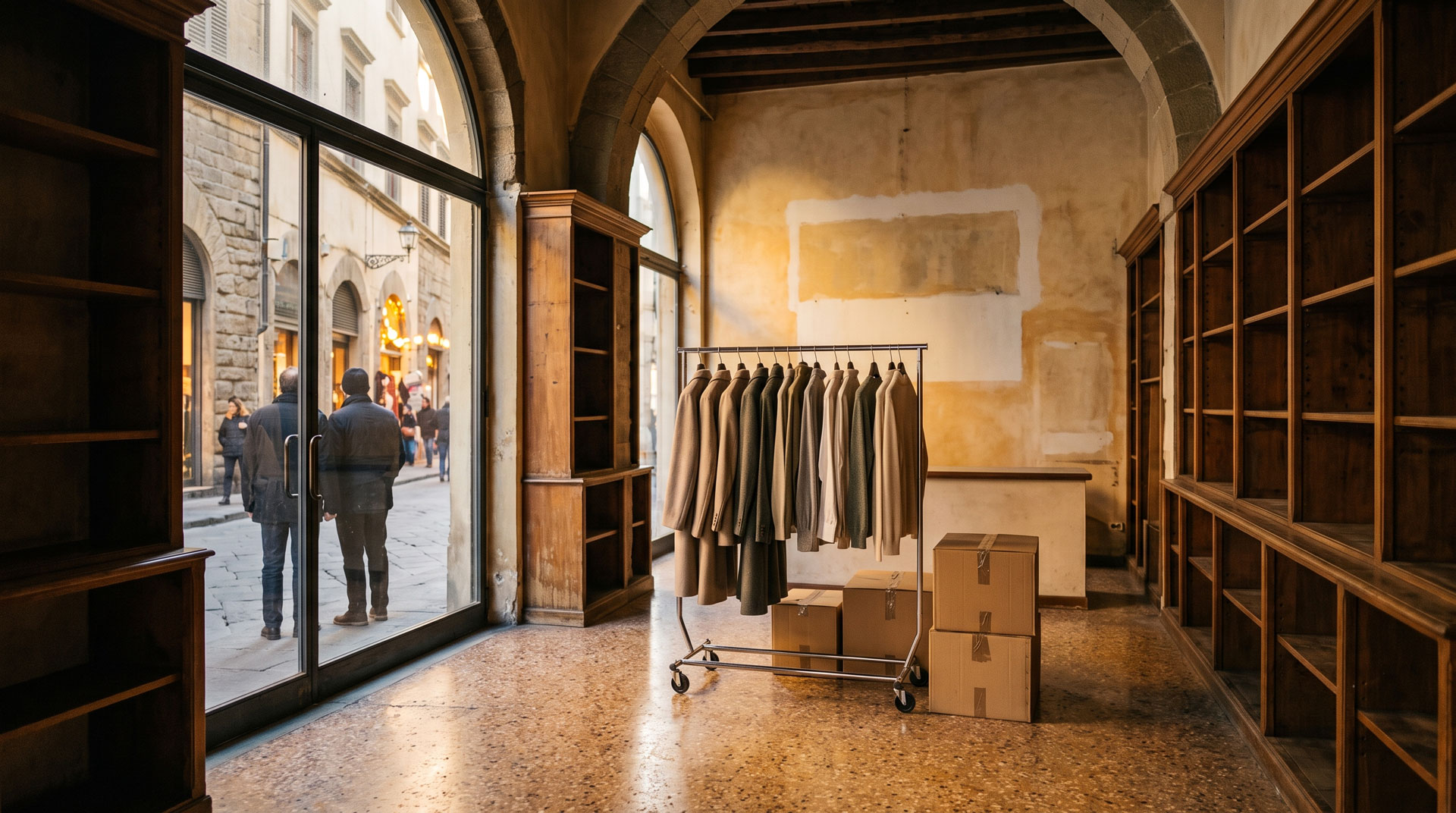 The premises were the cost, now they are the product