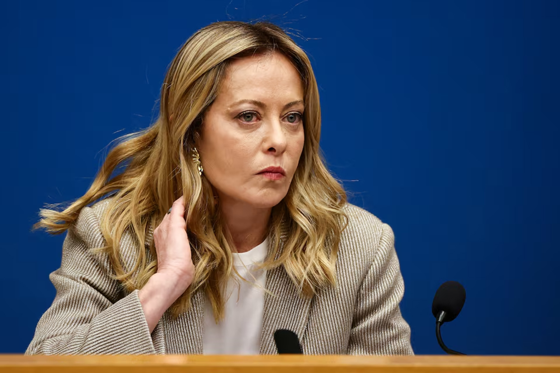 The blonde angel of San Lorenzo in Lucina