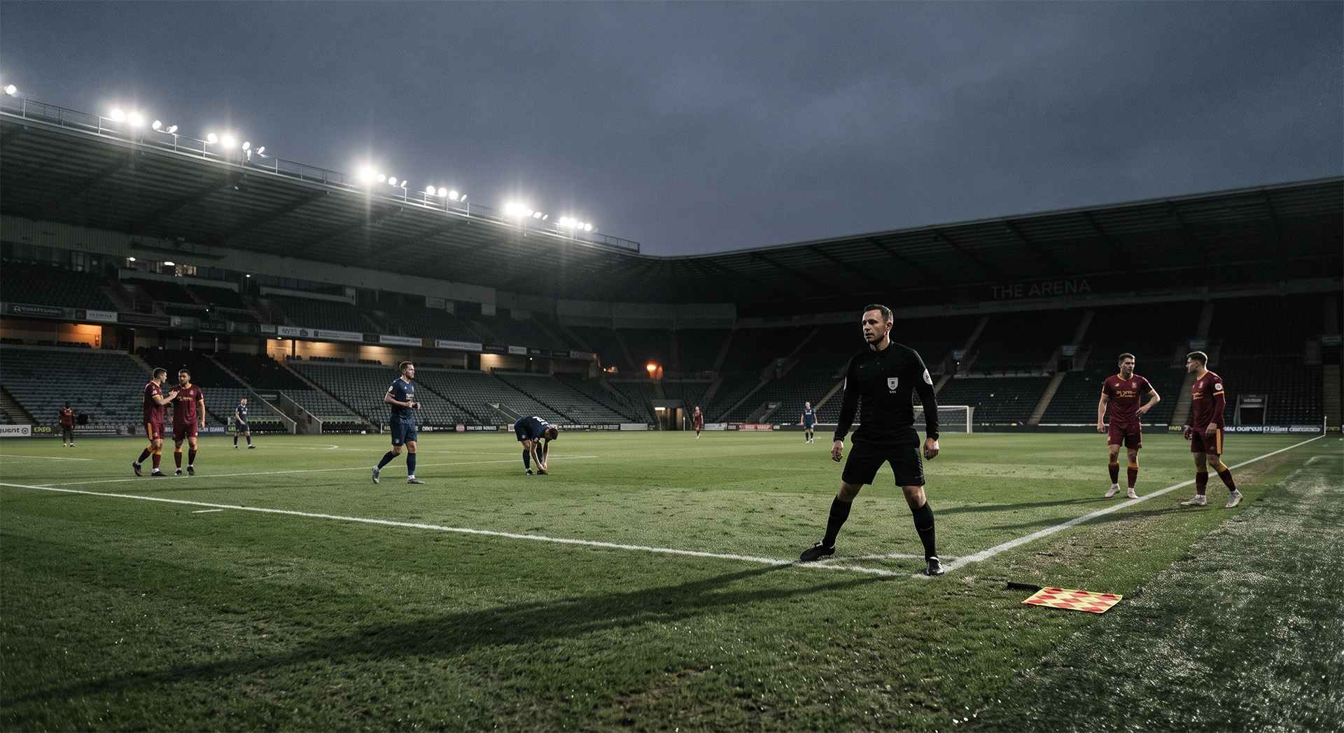 The linesman who plays