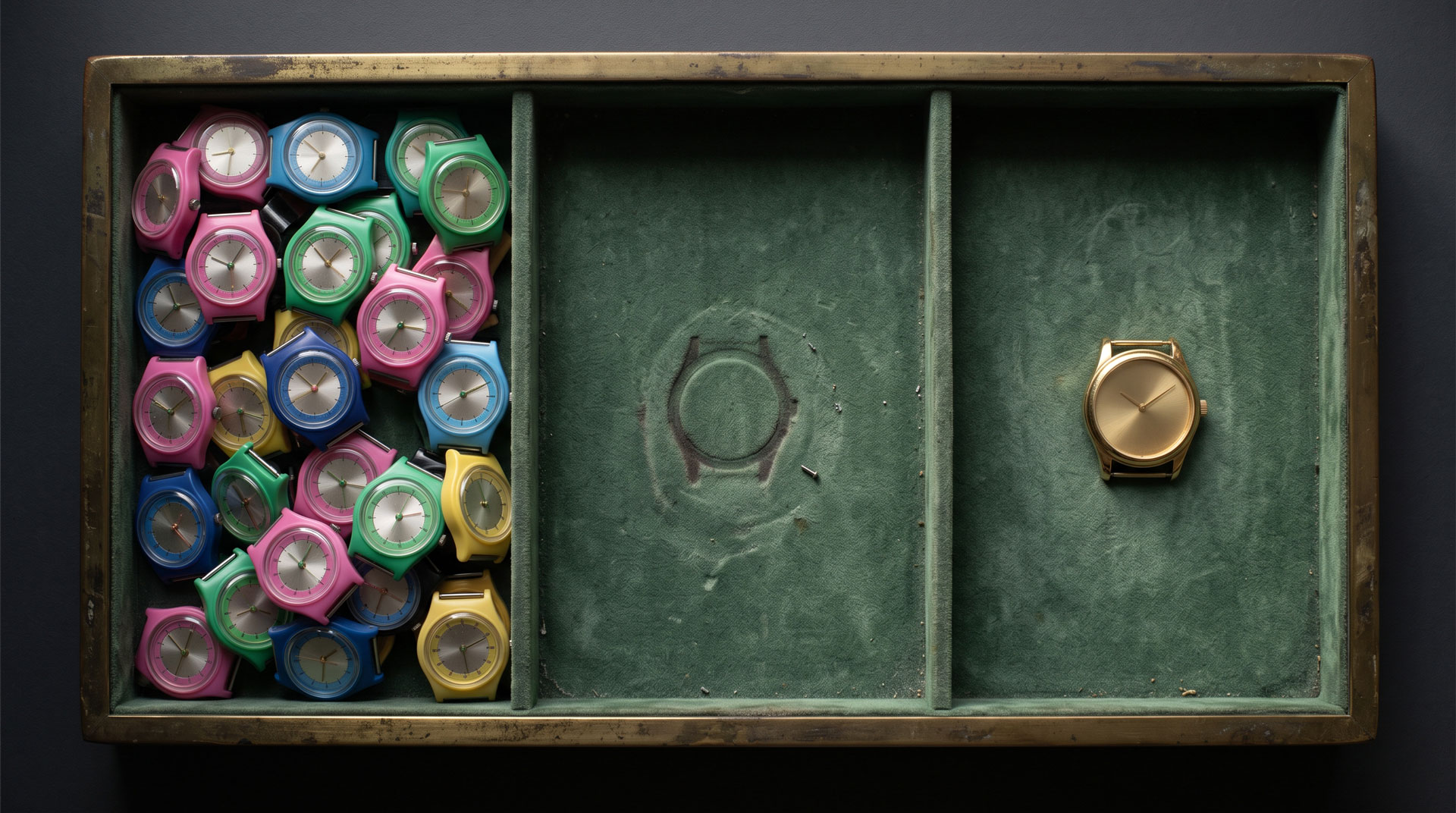 Swiss watch exports are recovering everywhere except the middle