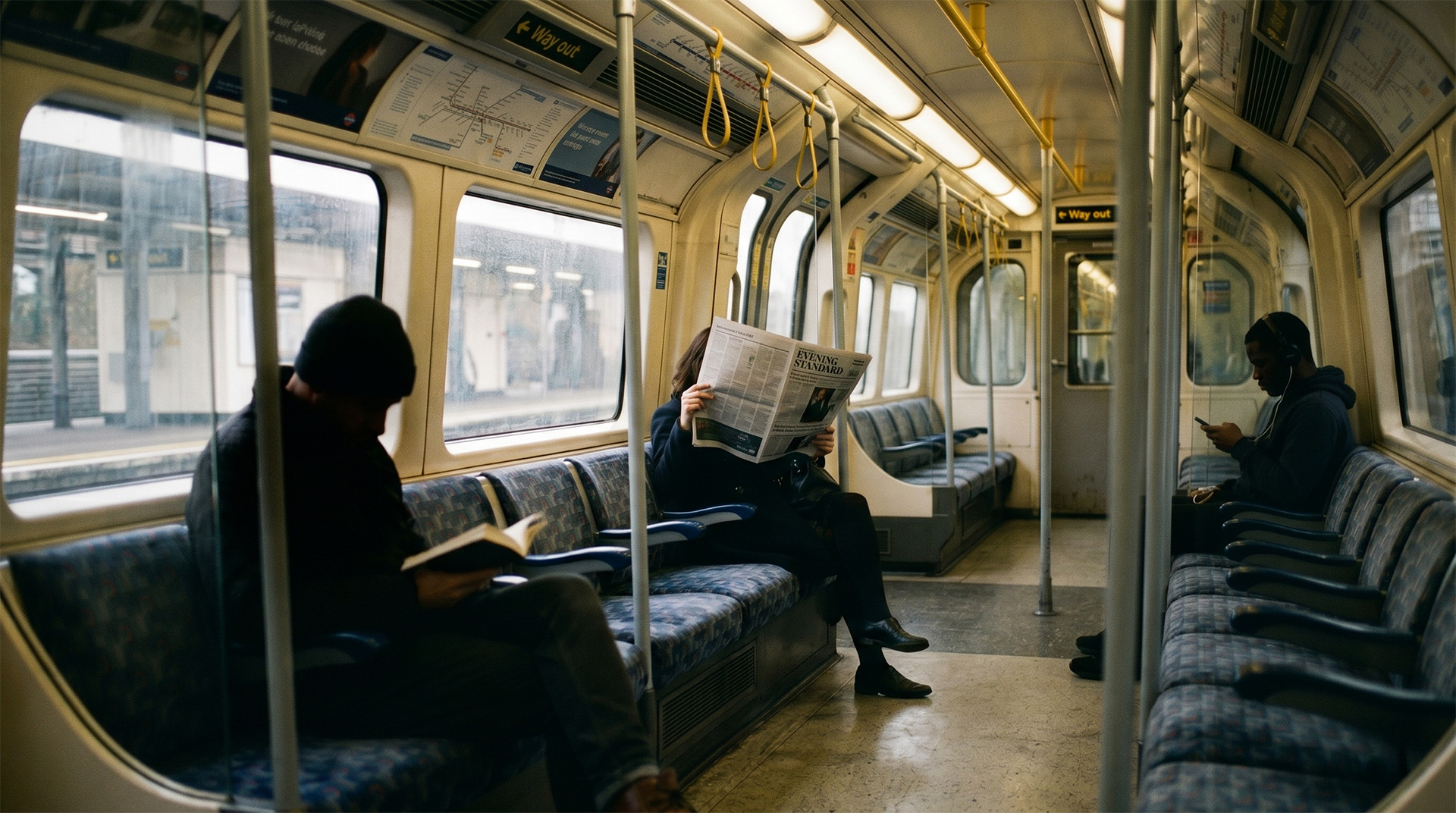 Three characters in search of an author