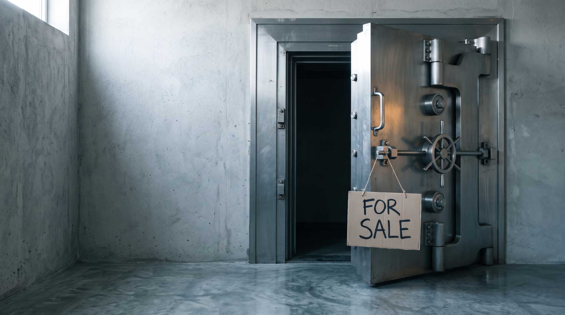 The safe haven is being sold